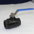 WCB Thread End 2PC Industrial Floating Ball Valve